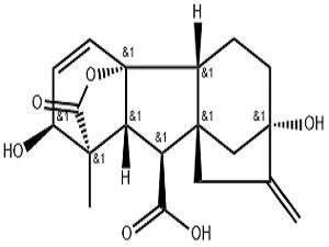 Gibberellic acid Molecular formula.jpg